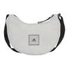 Adidas Polyester Shoulder Bag, Crossbody Bag Unisex Light Gray Adidas IV9830