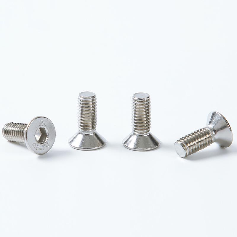 201 Stainless Steel Hex Socket Countersunk Flat Head Screws