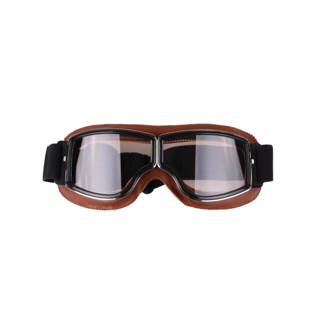 Unisex Vintage Motorcycle Motorbike Windproof Dustproof Pilot Goggles for Harley