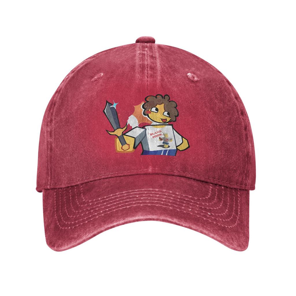 Blame John Forsaken Shedletsky Sun Baseball Cap  Street Style Unisex Unisex Sunscreen Custom Logo Outdoor Sports Snapback Cap Gift