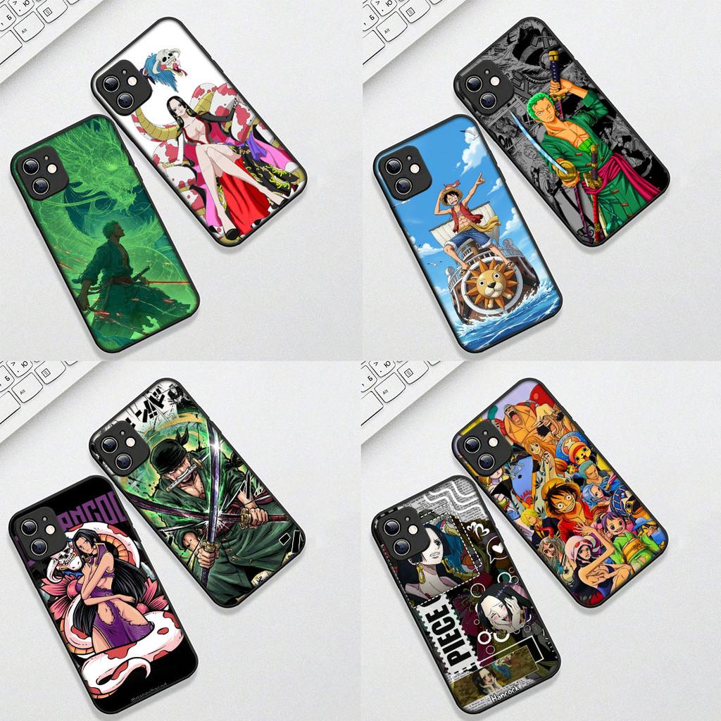 Cover for Samsung Galaxy S24 S25 S23 FE Ultra Plus S7 Edge S25+ S23+ A56 5G Phone Case Roronoa Zoro Boa Hancock One Luffy Pieces