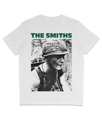 The Smiths - Meat Is Murder - 1985 - Промо - Полное изображение - Футболка из органического хлопка
