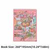 10 Scenes Miniature Scene Sticker Book 3D City Scene DIY Sticker  For Adults