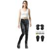 Womens Motorcycle Riding Pants With Integrated Protective Padding Breathable Denim-Style Biker Trousers Street Touring