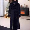 Stand Up Collar Belt, Light Luxury Mid Length Fur Integrated Coat Women's 2025 Winter New Warm Imitation Mink Fur Fur Fur
