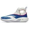 Thompson 8 Nitrogen Technology Shock Absorption Anti-Slip High-Top Basketball Shoes Men Basketball Shoes White Blue 112241101-4