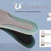 Ultra-Comfort Shock-Absorbent Insoles: Anti-Pain, Sweat-Absorbent, for Long Standing & Sports