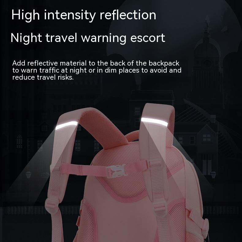 Рюкзак для начальной школы, легкий, большой вместимости, износостойкий, детский рюкзак