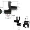 Waterproof Bicycle Multi-Function Hook 2 in 1 Motorcycle Hanger  Outdoor