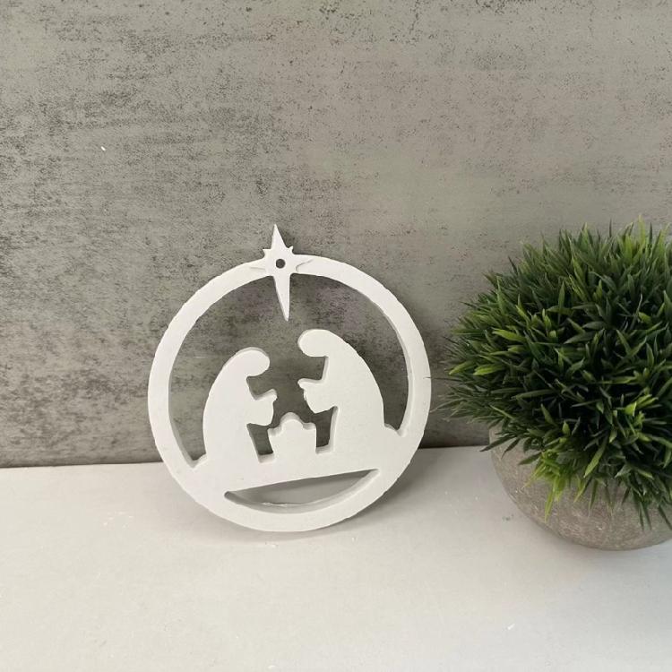 Silicone Mould Rings Sweet Home Hanging Pendant Mould Ornament Mould Cloud House Molds Craft Supplies Home Decorations