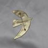 Medieval French Cecile Peace Dove Brooch Replica