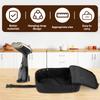Travel Steamer Bag Portable Handheld Design Steamer Carrying Case Holder Black Iron Case Organizer with Hanging Buckle Strap