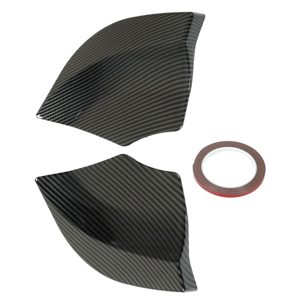 KIMISS Rear Bumper ABS Left and Right Car Bumper Easy Design Splitter, Plastic, Set, Diffuser, Installation, Spoiler-Like