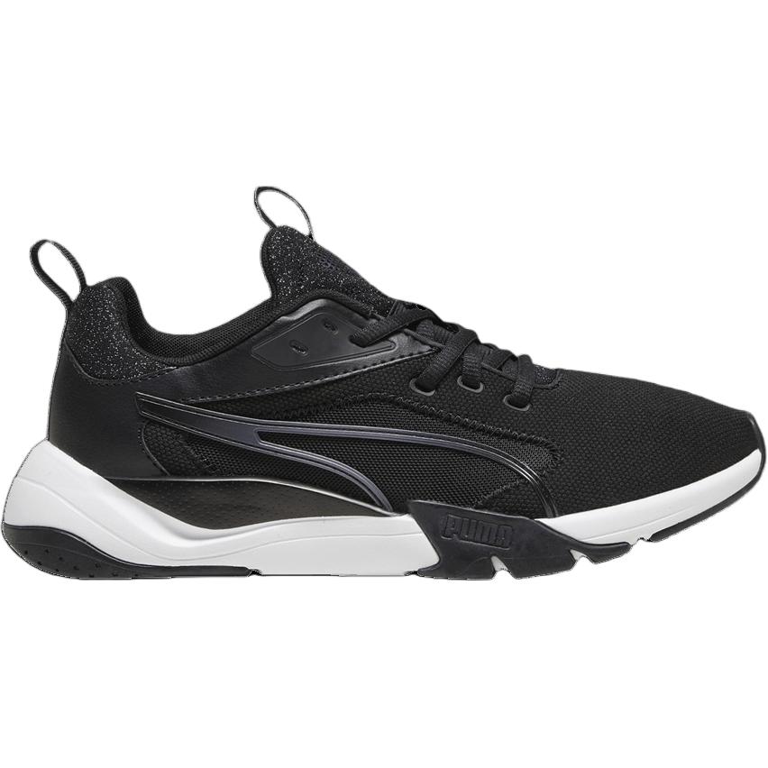 Puma Zora Winter Wonderland - Черные мужские кроссовки серебристые 393379-02