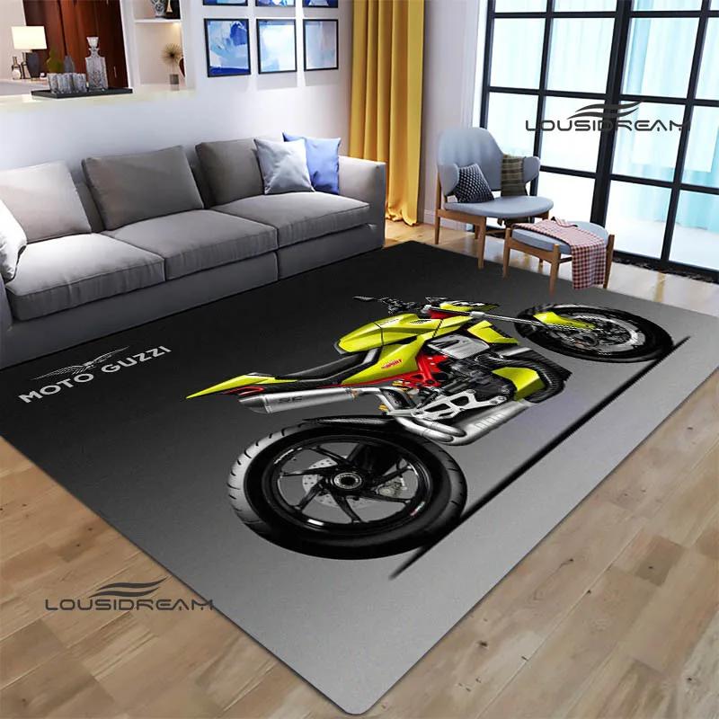 3D ковер с принтом мотоцикла Guzzi Нескользящий ковер Модный ковер-мат для йоги для спальни уличный ковер декор спальни подарок на день рождения