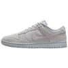 Кроссовки Dunk Suede, Кожаные, Низкие, Для скейтбординга, Унисекс, Серые IB6651-002