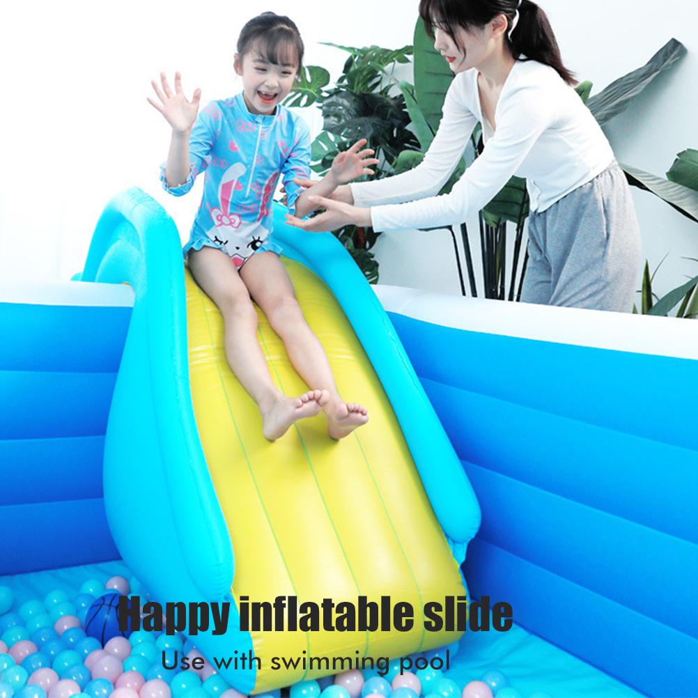 Inflatable Water Slide Swimming Pool Slide Summer Swimming Pool Supplies Kids Water Play Toy for