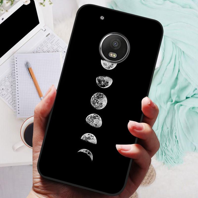 Чехол для Motorola Moto G5 Plus Черный Чехол Лев Волк Силиконовый Мягкий Задний Чехол Для Moto G5 Plus Чехол для Телефона G5+ Защитный Корпус