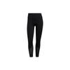Casual Sports Cropped Leggings Women Bottoms Black GR8096