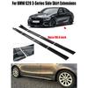 For BMW Accessories G20 3-Series 330i M340i 2019+ Gloss Black Car Side Skirt Extensions Rocker Panels Side Trim Spoiler Factory