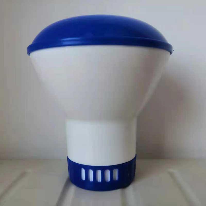 Automatic Floating Pool Chlorine Dispenser with Thermometer, 5-Inch