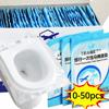 10-50 шт. Аксессуары для ванной комнаты Одноразовые чехлы для сидений унитазов Портативные дорожные бумажные коврики Наборы сидений Чаши Товары для ванной комнаты Главная