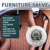 Бальзам для кожаной мебели с чистящей щеткой, устраняющий царапины, экологически чистый, легко наносится, высокоэффективный, кожа