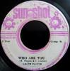 7inch Record KEITH POPPIN / SUNSHOT BAND - Who Are You / Dub Heavier Than Lead NONE Sunshot Jamaica Reggae, Ska & Dub Used