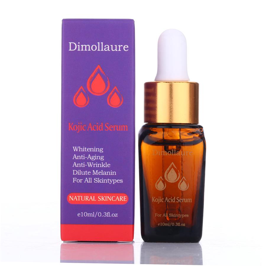 1pc/3pc/5pc Kojic Acid Face Serum Whitening Reduce Freckle Pigment Melanin Skin Streaming Essence 10ml