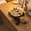 Handicraft Antler Candle Holder Vintage Tealight Holder Rustic Style Desktop Ornament  Office