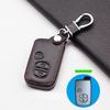 3 Buttons High Quality Leather Key Case Cover For Toyota Land Cruiser Prado 150 Camry Prius Crown For Subaru Foreste XV
