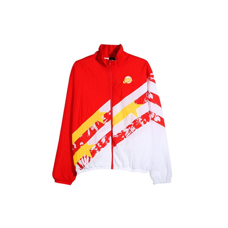 Nike Мужская спортивная куртка для баскетбола в стиле ретро, желтая CK6622-658