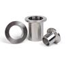 Stainless Steel KF Vacuum Joint Vacuum Flange Joint Welding KF16 KF25/40/50 KF40 Flange, Connector Length 20/30/40/50mm
