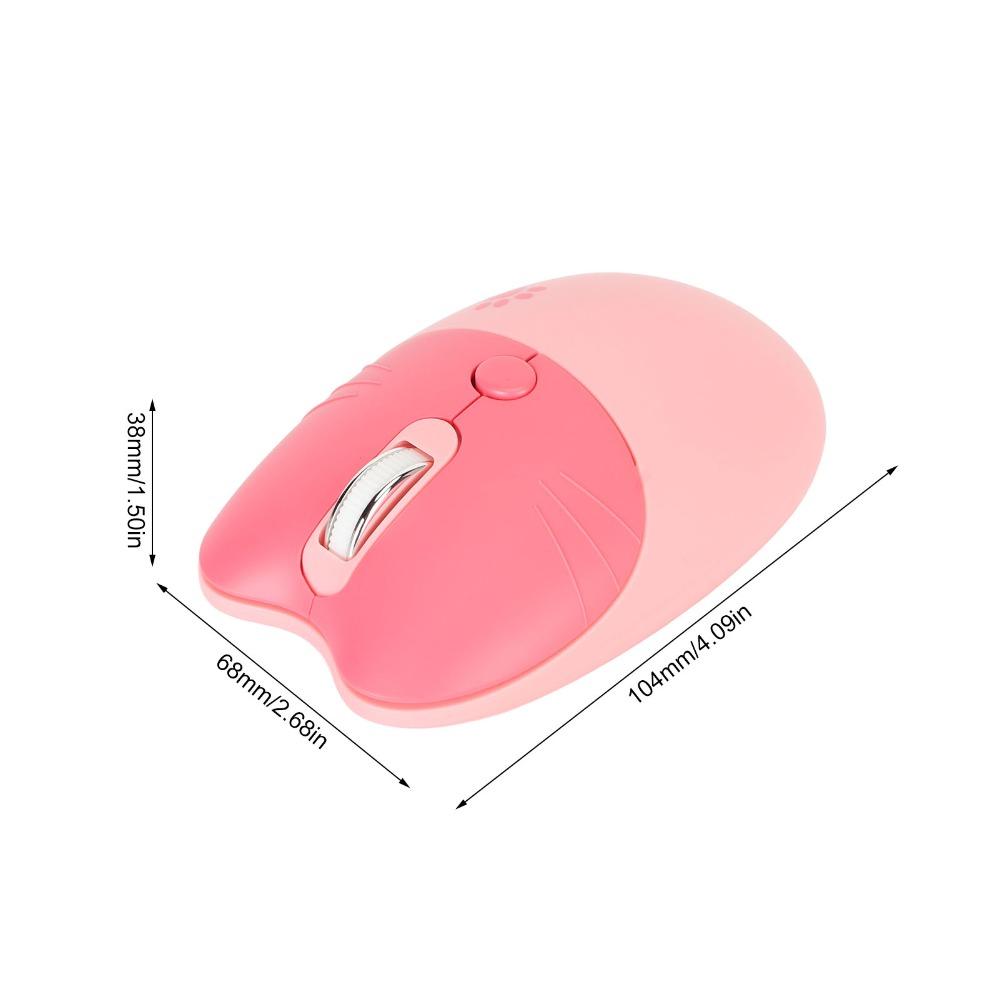 2.4G Cat Wireless Mouse Plug Play Cute Mouse Funny Wireless Mouse Office
