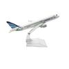 Миниатюрный самолет 16 см Air Busan Airways Модель самолета A320 Металлическая модель самолета Сувенир Модель самолета Игрушка Коллекция