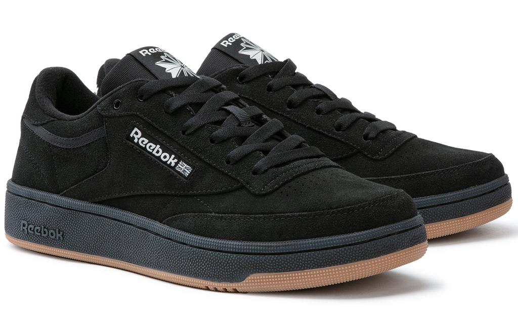 Reebok КРОССОВКИ CLUB C 85 W+ Низкие Скейтбордические Унисекс Черный Воин 24FRC901U0GH0