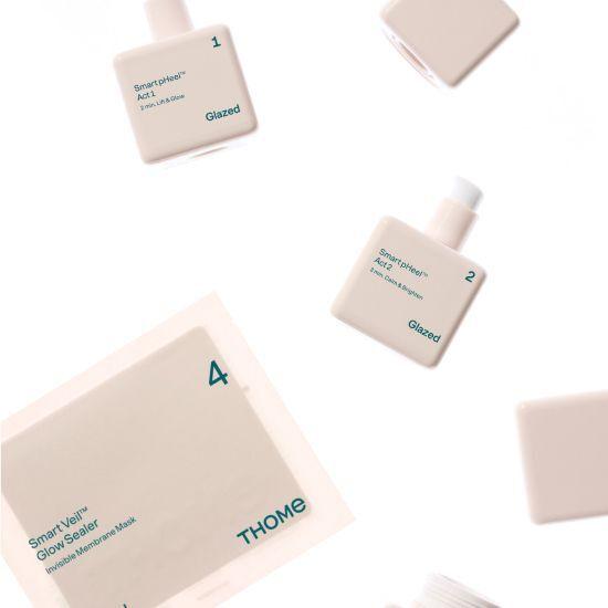 THOME Программа для сияющей кожи (1+2+3+6 Масок+Набор кистей для макияжа+Фарфоровый набор «Шале»)