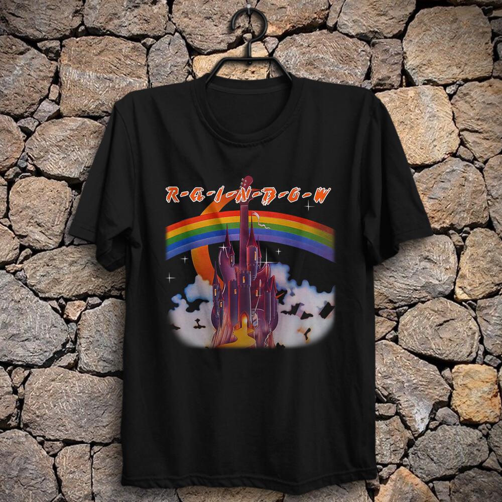 Футболка с логотипом группы Rainbow Ritchie Blackmore's Rainbow Since You Been Gone Унисекс