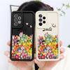 Fashion Colorful Flowers Phone Case for iPhone Samsung Galaxy Xiaomi Redmi POCO HUAWEI Honor Shockproof Protection Rubber Soft Cover