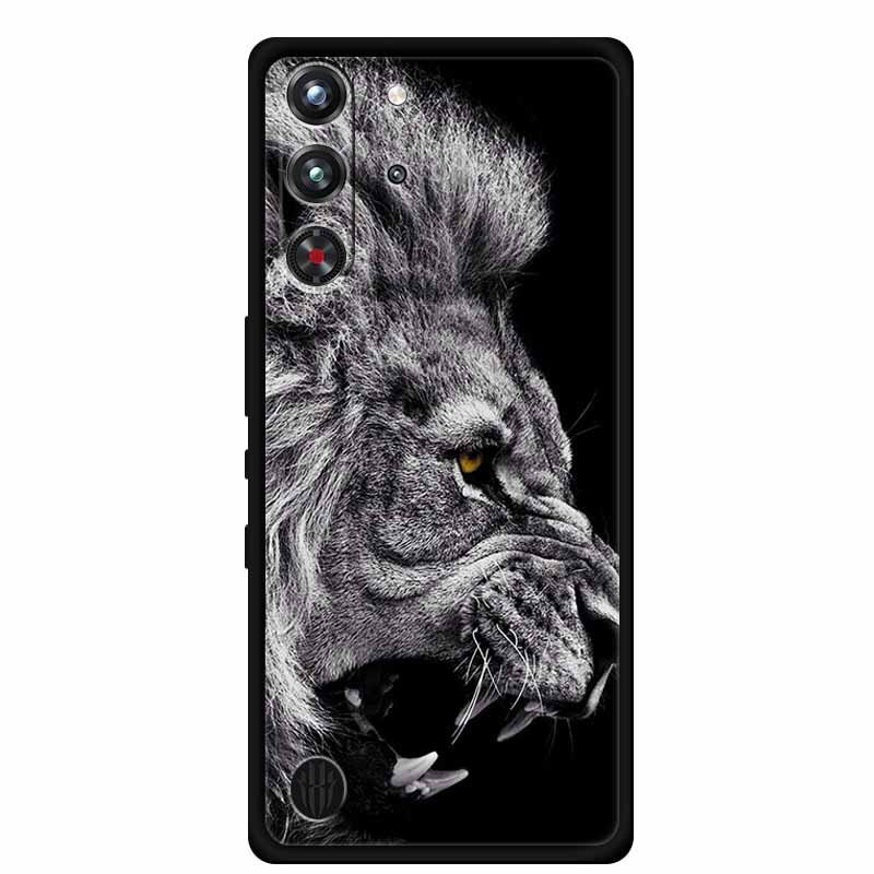 Чехол для ZTE nubia Red Magic 10 Pro Magic10 Pro Чехол-бампер Мягкий силиконовый задний чехол для телефона ZTE Nubia REDMAGIC 10 Pro Чехол-сумка