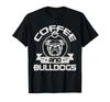 Coffee and Bulldog Drinking Coffee Pet Dog Owner Lover T-Shirt