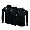 Унисекс термоспортивная кофта с полувысоким воротником, молнией, быстросохнущая, с бархатной подкладкой для осени и зимы.
