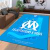 Marseille Celebration Design suitable as a non-slip mat for the living room or bedroom sofa