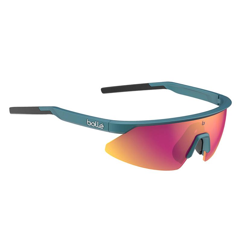 Bolle Micro-Edge Creator Teal Metallic Polarized Lens Bs032004