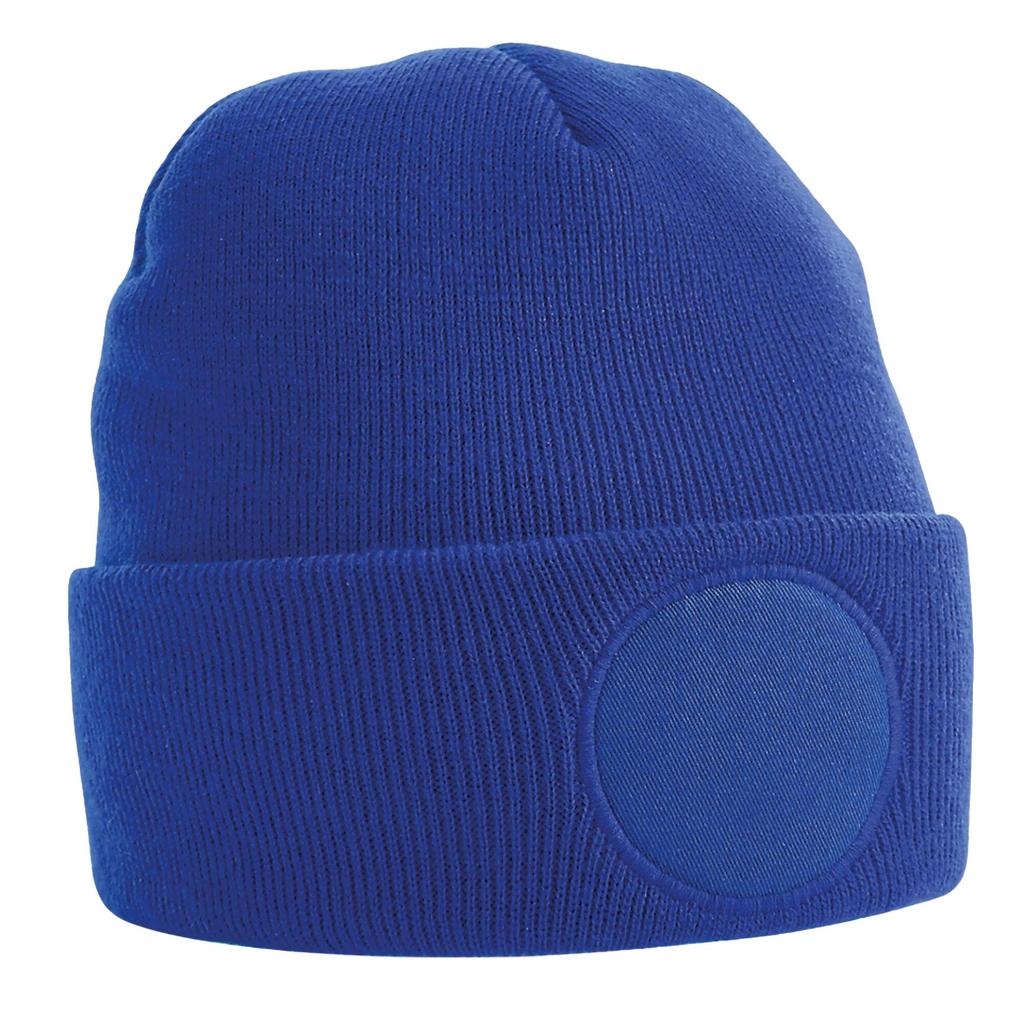 Unisex Adult Patch Beanie