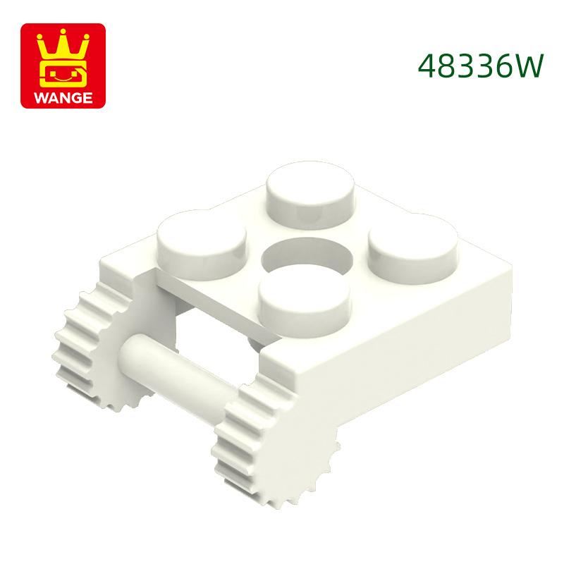 Нетоксичный 48336W 100 г/108 шт. Панель с шарниром и ручкой Цвет мокка Аксессуары Совместимый с Кирпичами Подарок Детская игрушка Сборка DIY