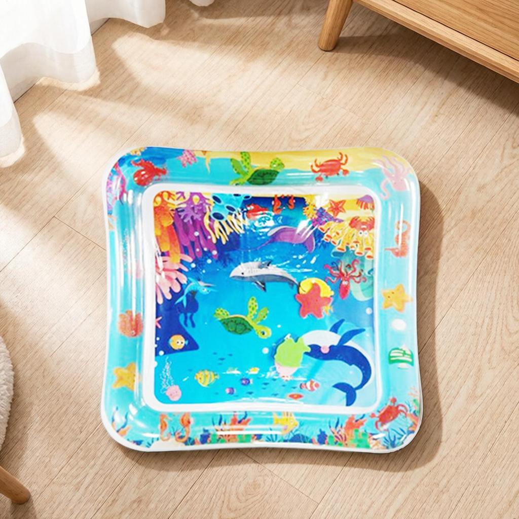 Pet Cool Play Mat Inflatable Water Cushion PVC Heat Dissipation Pad For Cat Dog Indoor Backyard Summer Cooling Use