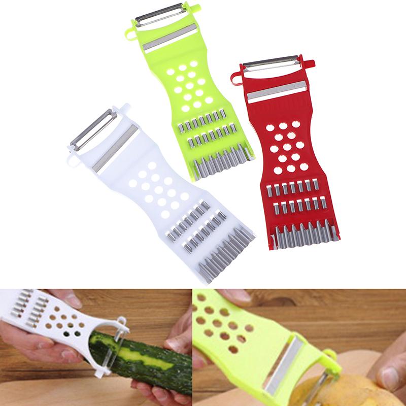 1Pcs Multifunction Kitchen Gadgets Vegetable Fruit Peeler Parer Julienne Cutter Tools7