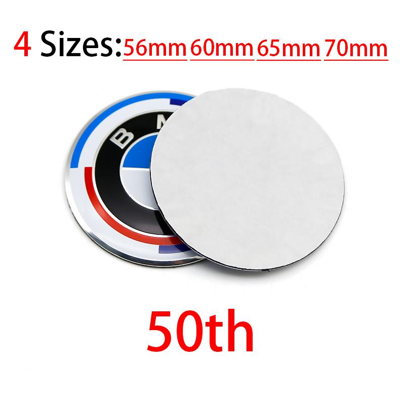 4Pcs 56/60/65/70MM Car Wheel Hub Cap Center Sticker Emblem For BMW G30 E60 F30 E90 G20 E46 F02 G28 Auto Badge Decal Accessories