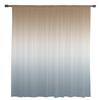 Brown Grey Gradient Sheer Curtains for Living Room Decoration Window Curtains for Kitchen Tulle Voile Organza Curtains
